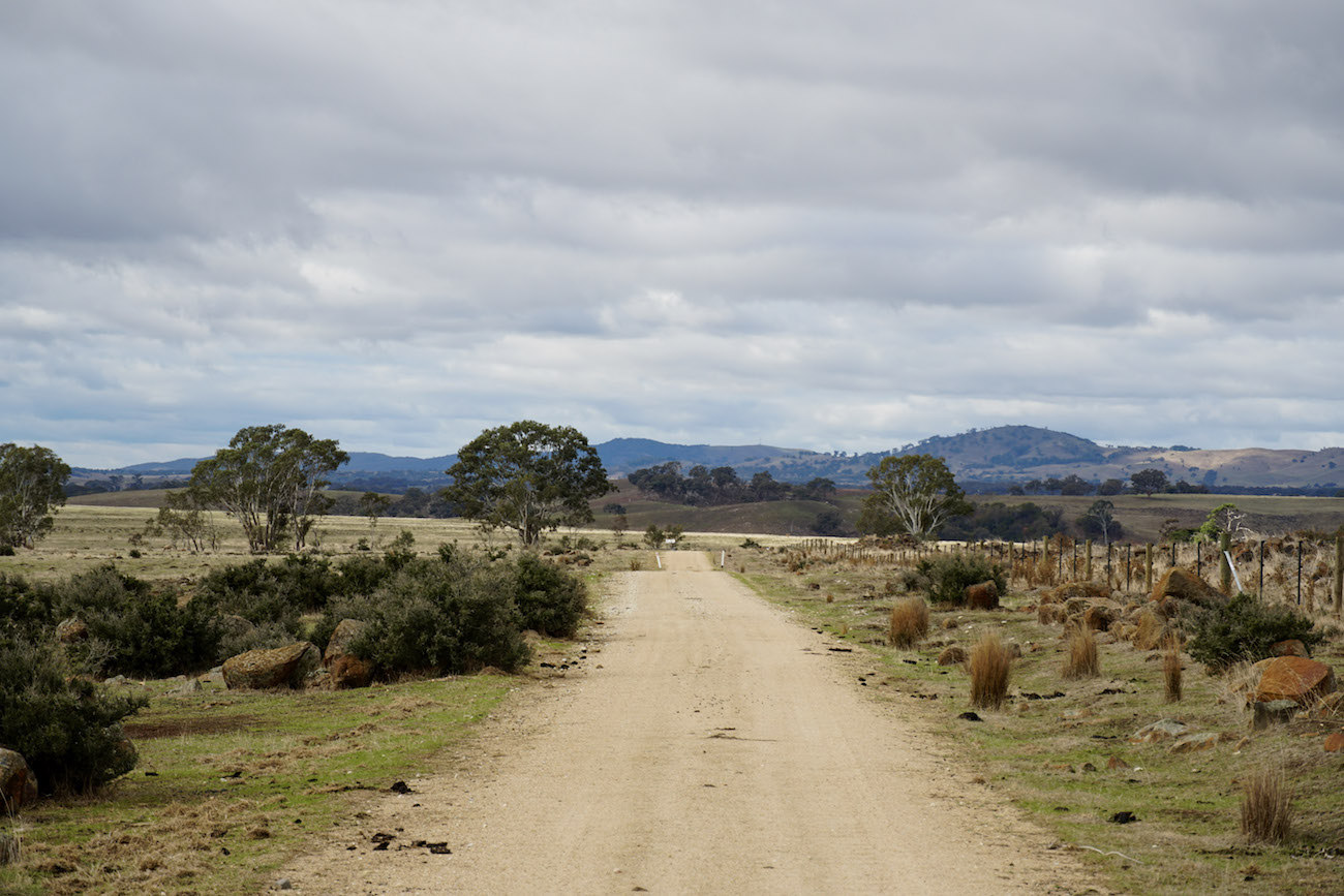 Central Victoria landscapes near Heathcote