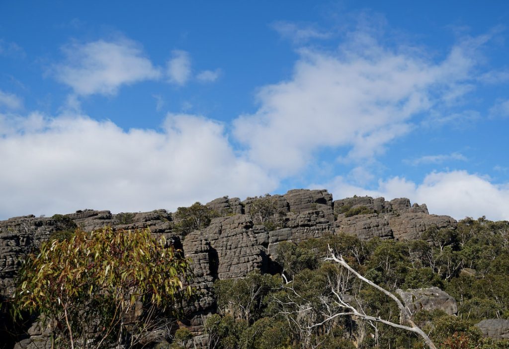 The Wonderland Range in the Grampians National Park