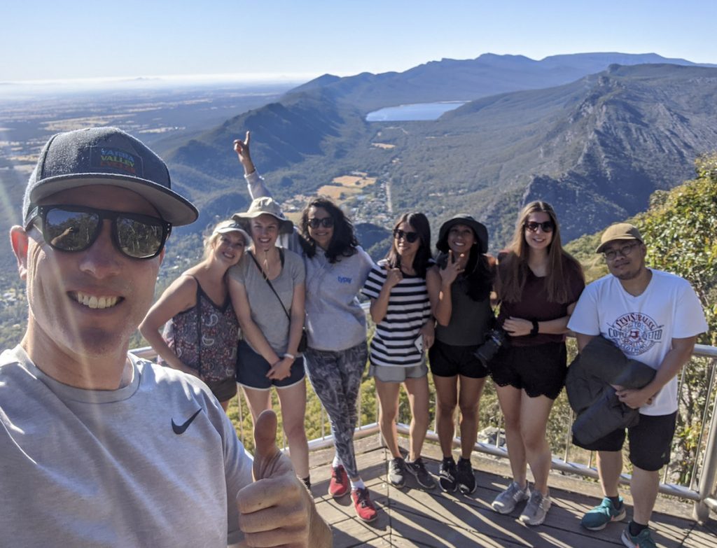 Good Times Tours at Boroka Lookout in the Grampians National Park