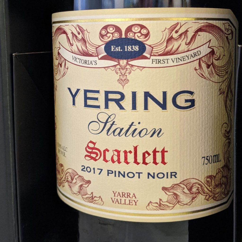 Yering Station Scarlett Pinot Noir 