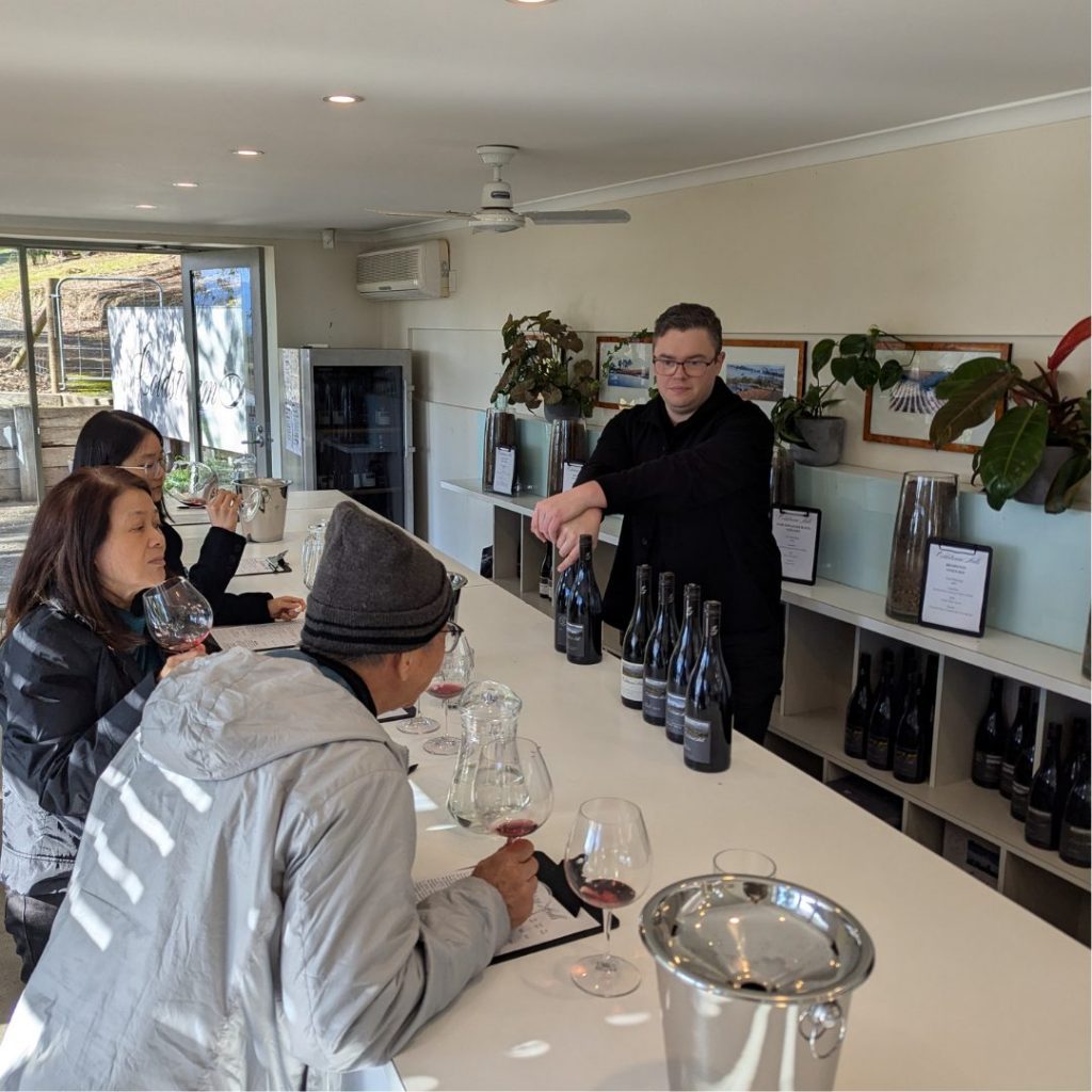 Premium wine tasting at Coldstream Hills in Victoria's Yarra Valley